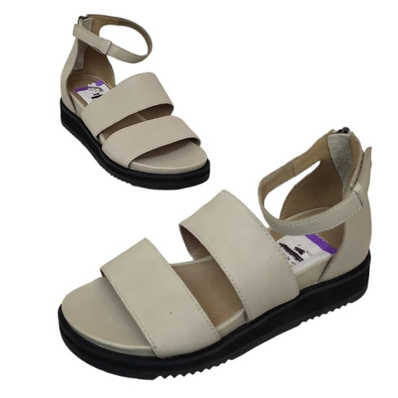 Eileen Fisher Shoes - EILEEN FISHER keno platform sandals  Bone